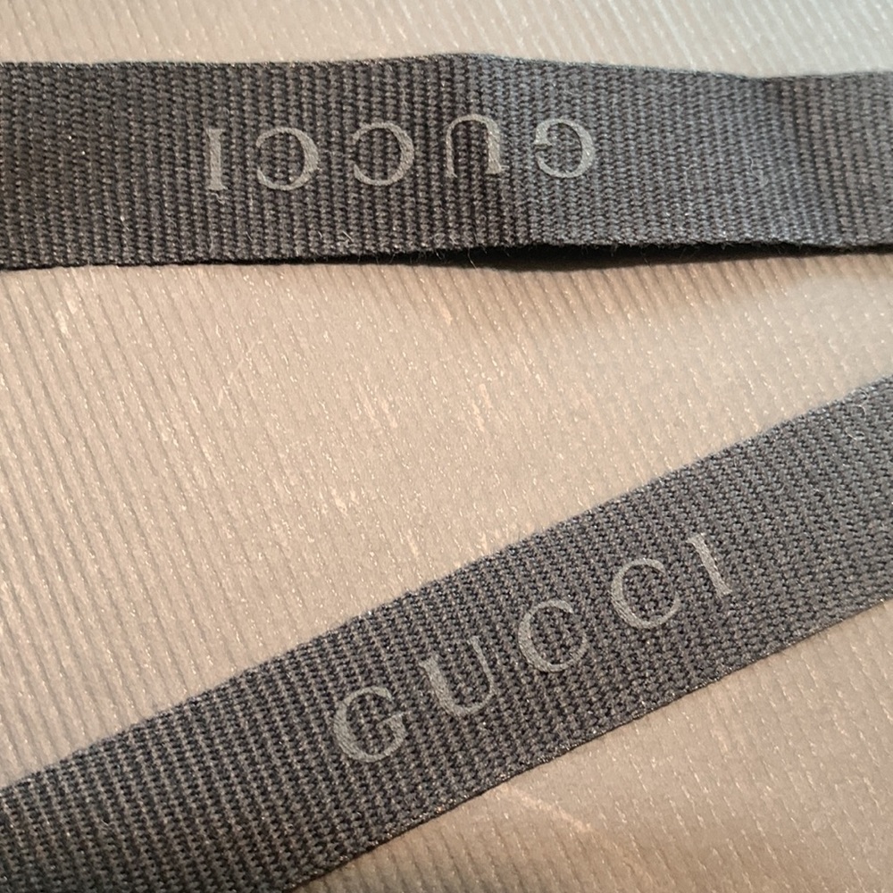 Gucci EMPTY Gift Box & Gucci Ribbon • Authentic - Picture 3 of 9